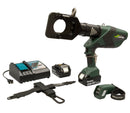 Cortador de cable a distancia tipo guillotina Gator® de 65 Mm con cargador de 120 V Greenlee - Terminación de Cables
