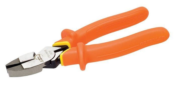 Alicate corte lateral aislado 9 pulg. — Greenlee
