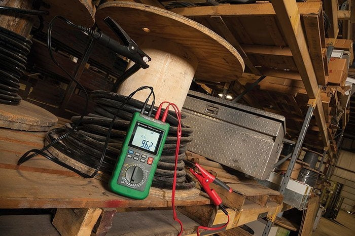 Medidor de longitud de cable métrico Greenlee - Prueba y Medición