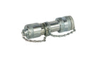 Acoplador de cambio rápido de 3/8 pulg., M y H de mitades Greenlee - Curvado