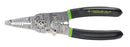 Pelacables de cortadora y engarzadora de acero inoxidable de 7.5 pulg. Greenlee - Herramientas Manuales