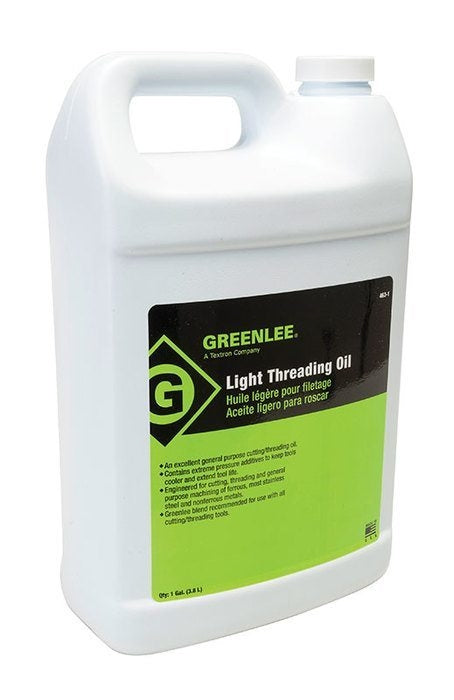 Aceite claro para cortar/roscar - 1 galón Greenlee - Sacabocados