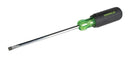 Destornillador de punta plana con vástago redondo de 1/4 pulg. x 6 pulg. Greenlee - Herramientas Manuales