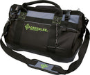 Bolso de herramientas resistente con múltiples bolsillos de 18 pulg. Greenlee - Almacenamiento